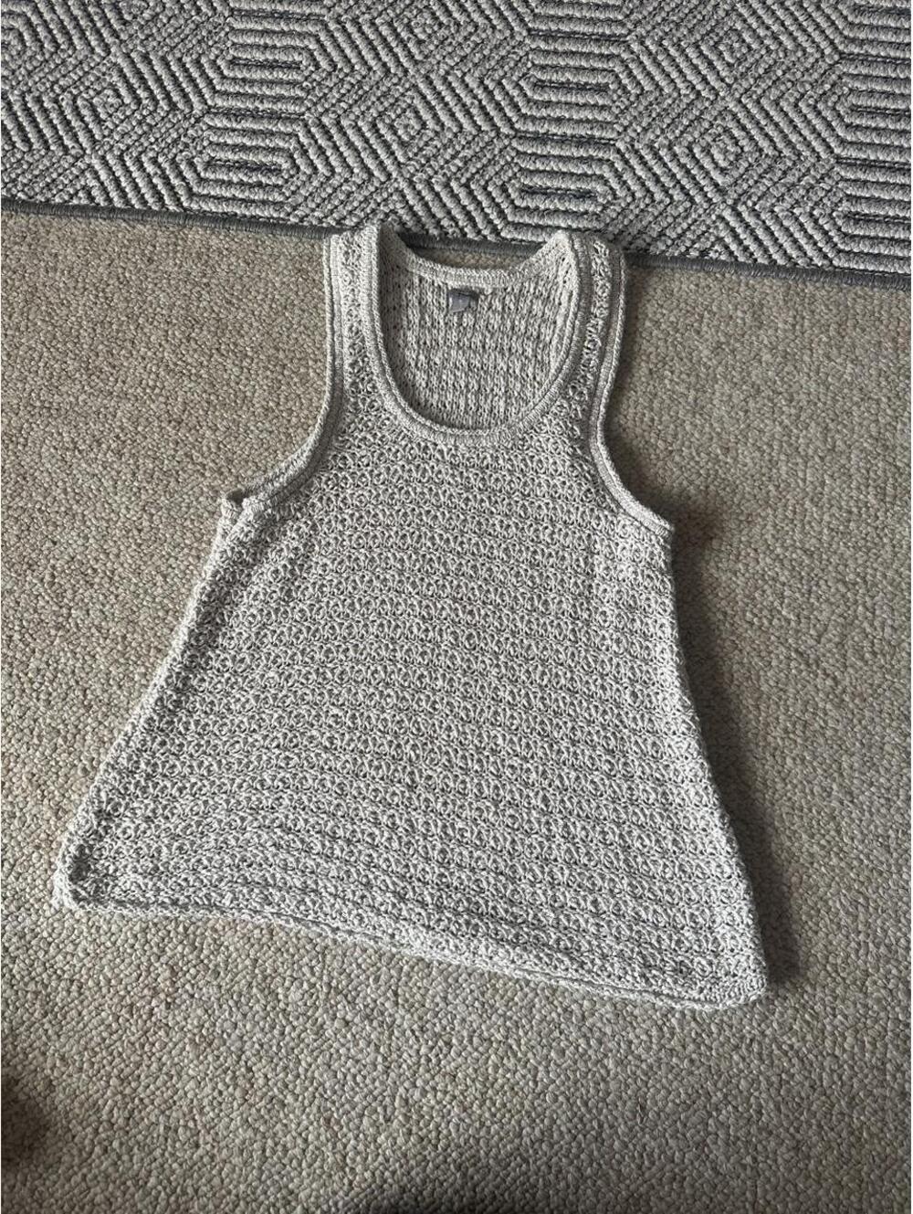 aerie crochet tank top